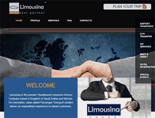 Tablet Screenshot of limousina.com